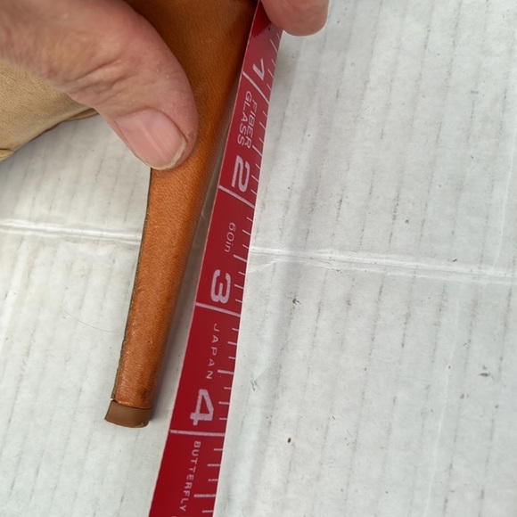 Diane von Furstenberg Tan Leather Strappy Slingback Stiletto Sexy Heels SZ 8.5 B - Picture 11 of 11